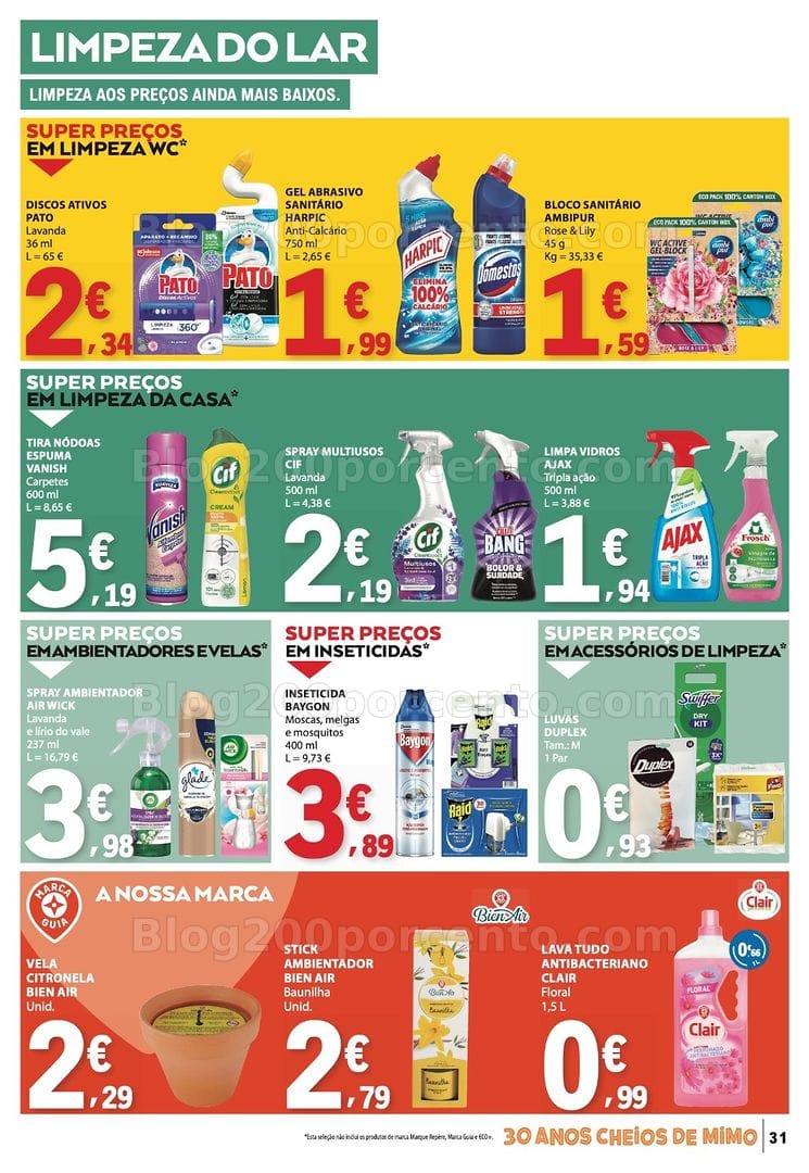 Antevisão Folheto E-LECLERC Promoções de 6 a 12 agosto